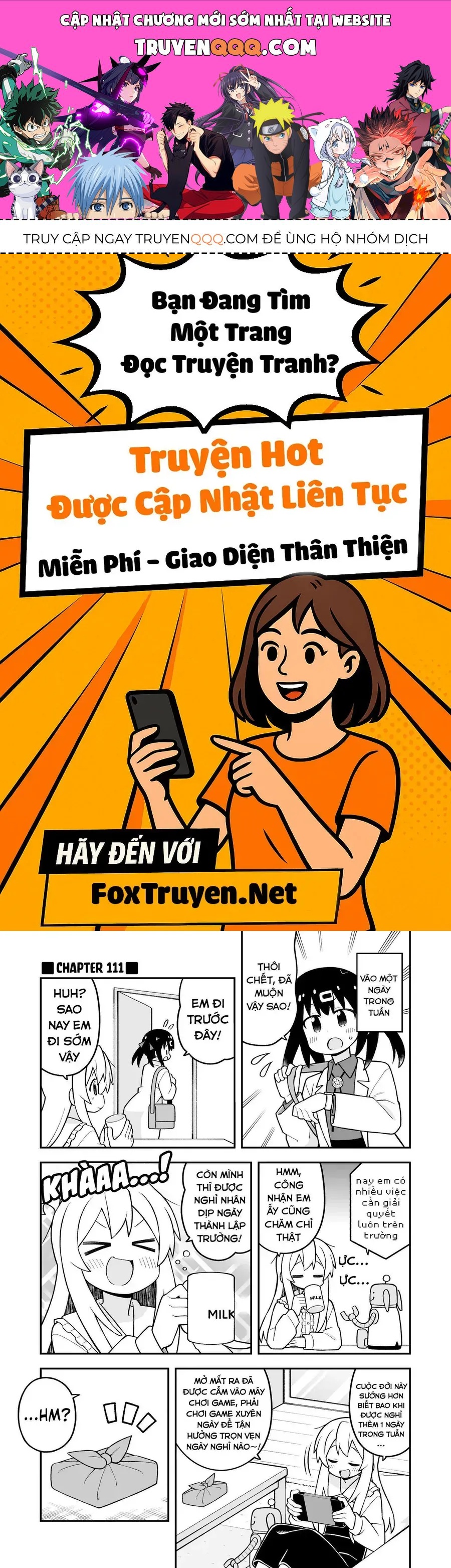 Onii-Chan Wa Oshimai Chap 111 - Next Chap 110