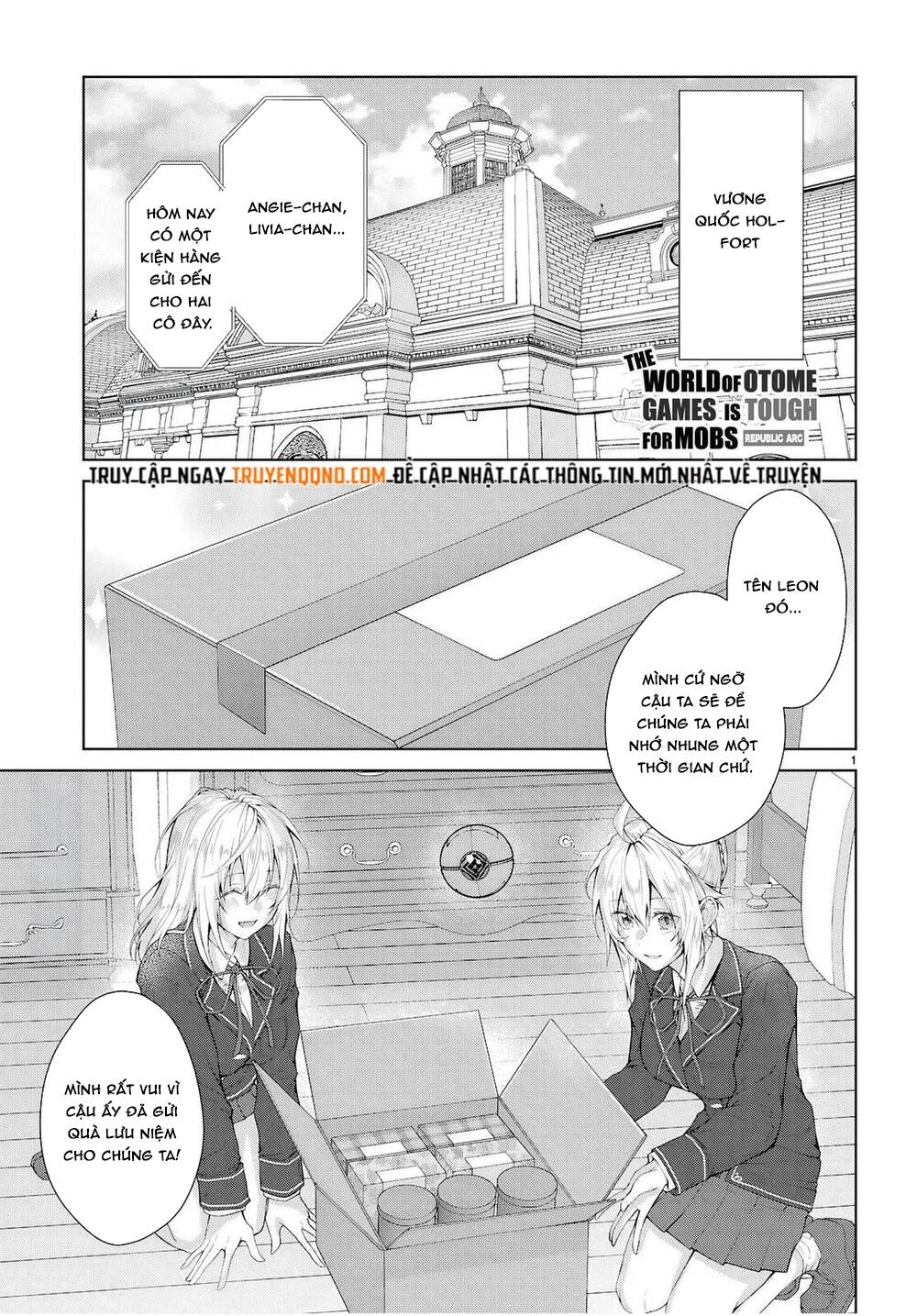 Thế Giới Của Game Otome Thật Khó Khăn Cho Những Thường Dân Chap 74 - Next Chap 73