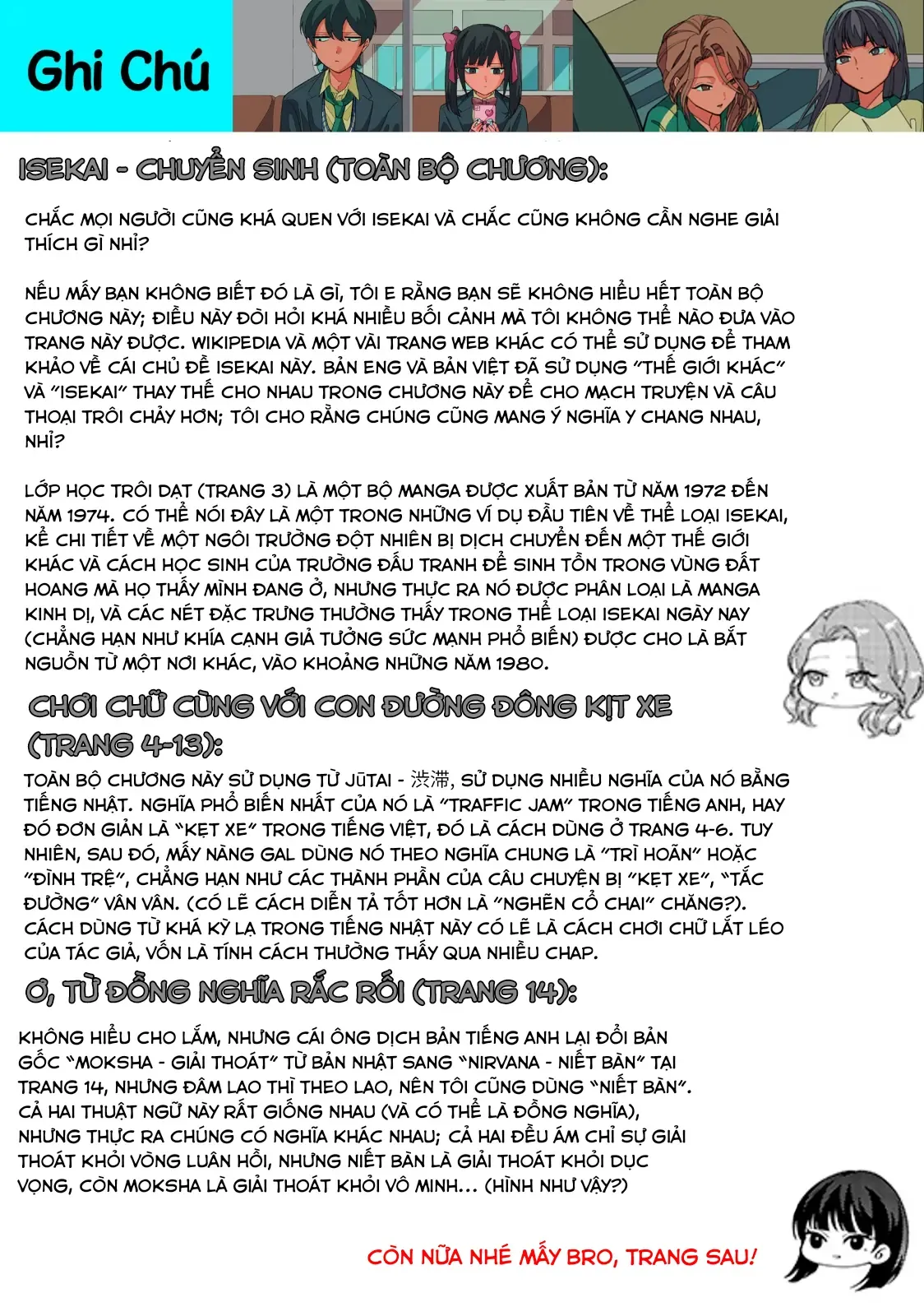Các Cô Nàng Gal Luôn Nói Những Điều Phi Thường Chap 29 - Next Chap 28