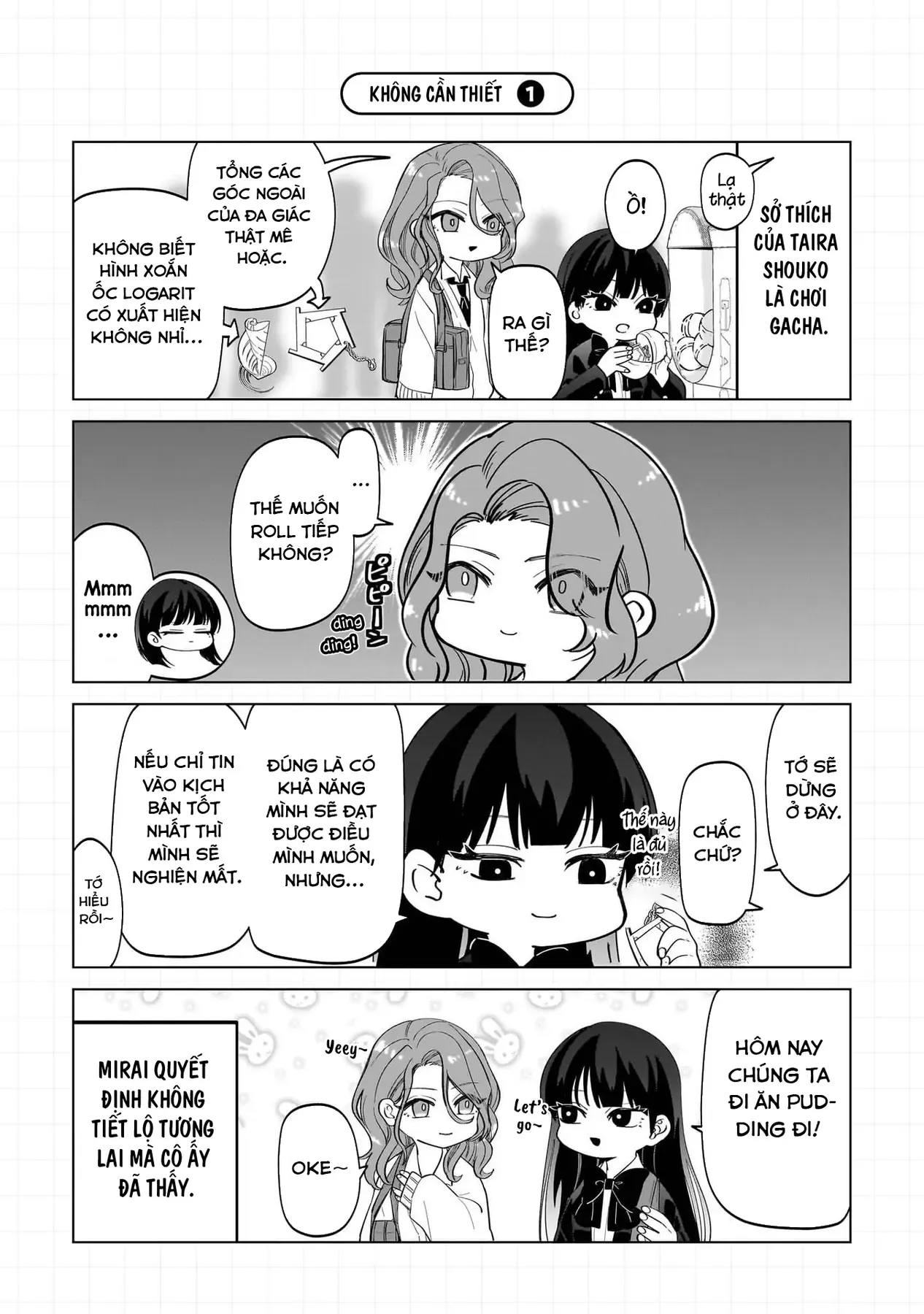 Các Cô Nàng Gal Luôn Nói Những Điều Phi Thường Chap 9.5 - Next Chap 9