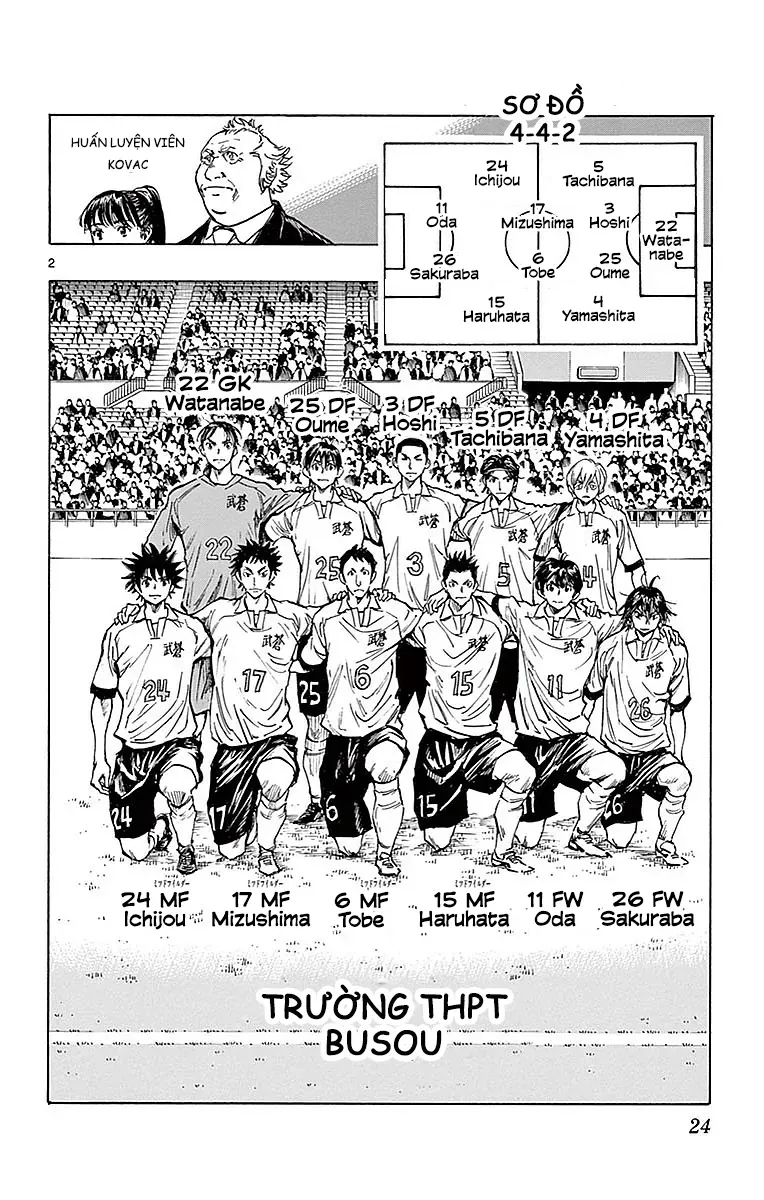Be Blues! - Ao Ni Nare Chap 259 - Next Chap 258