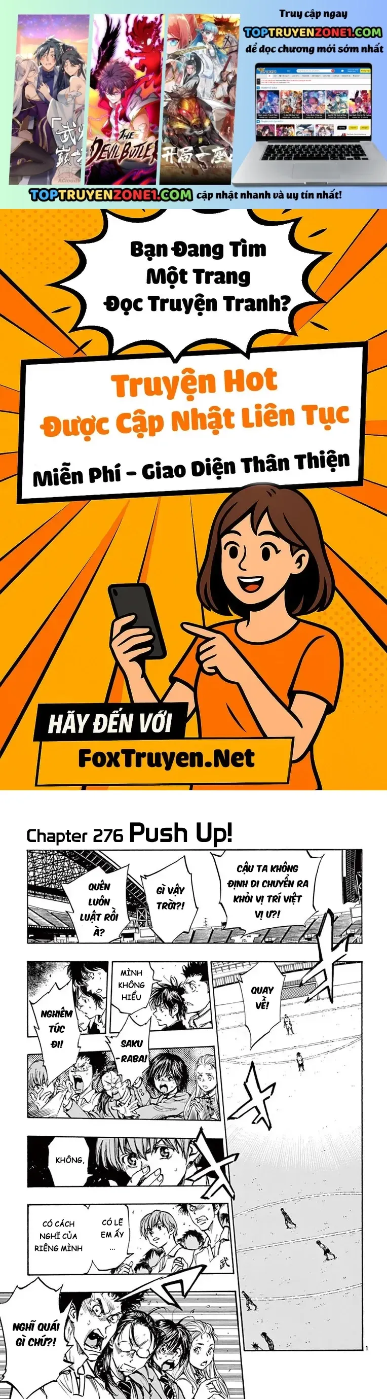 Be Blues! - Ao Ni Nare Chap 276 - Next Chap 275