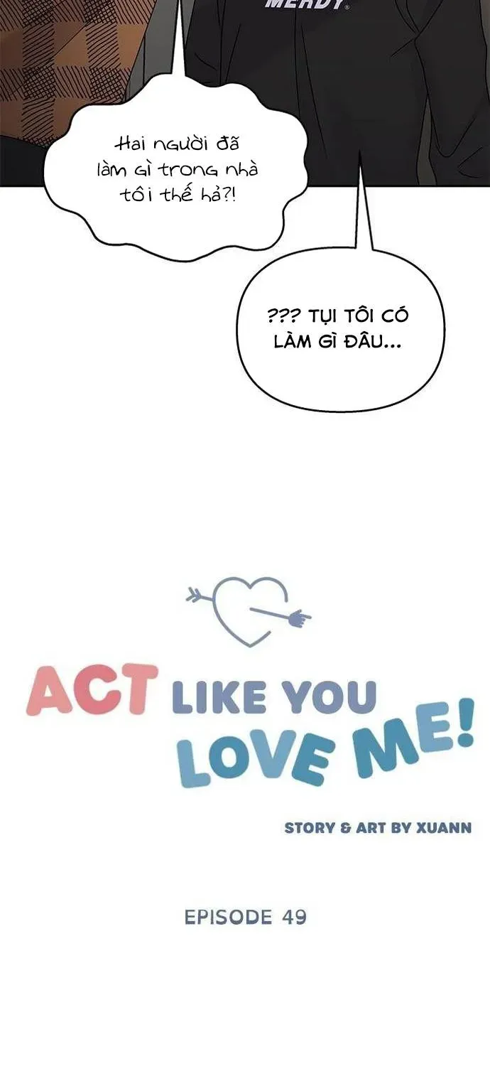 Act Like You Love Me