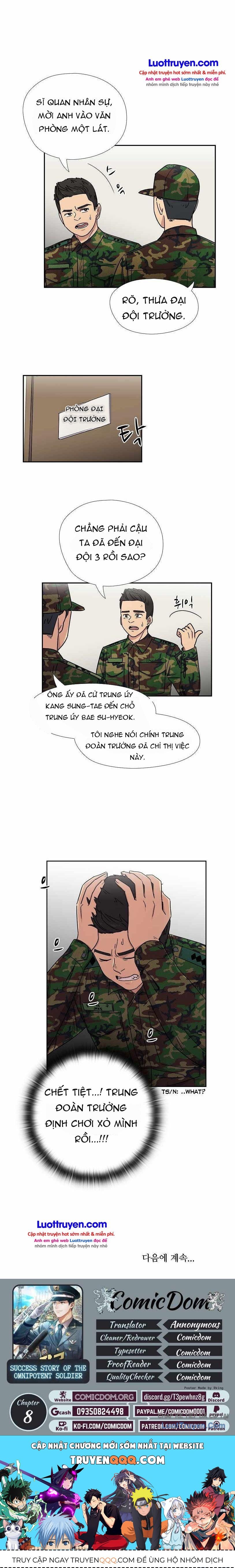 Ký Sự Thành Công Của Một Sĩ Quan Vạn Năng Chap 8 - Next Chap 7