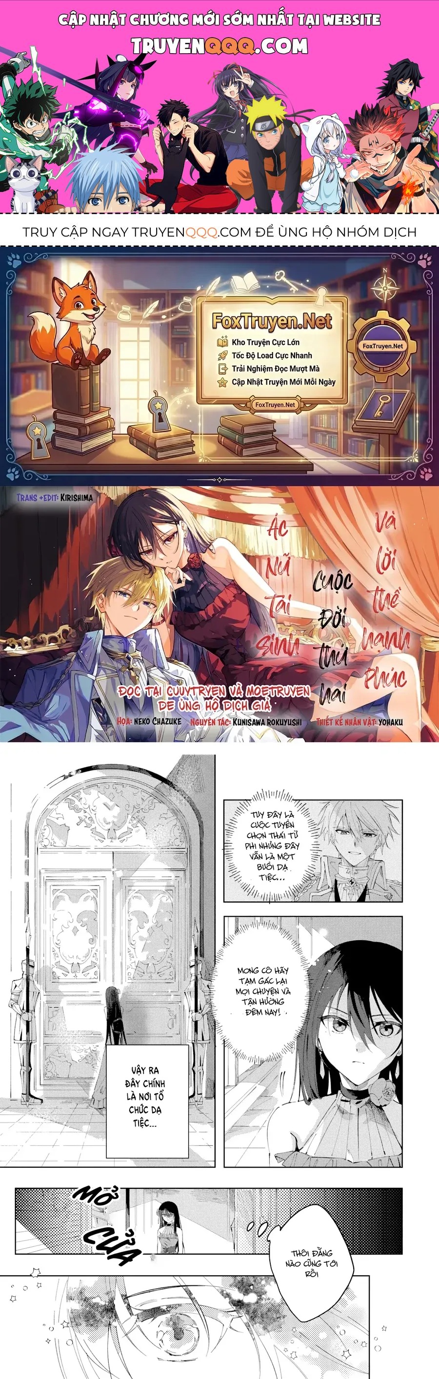 Ác Nữ Tái Sinh, Cuộc Sống Thứ Hai Và Lời Thề Hạnh Phúc Chap 4 - Next Chap 3