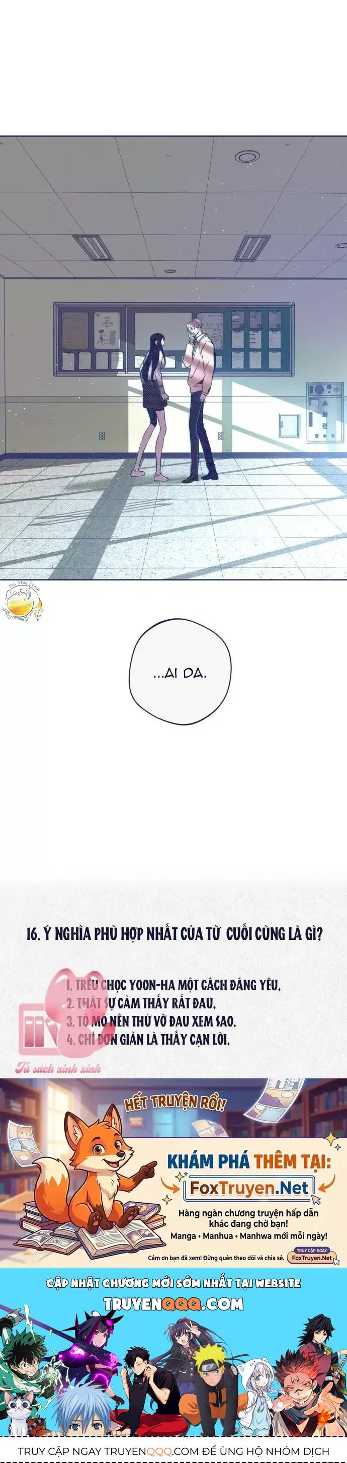 Trắc Nghiệm 4 Lựa Chọn Chap 16