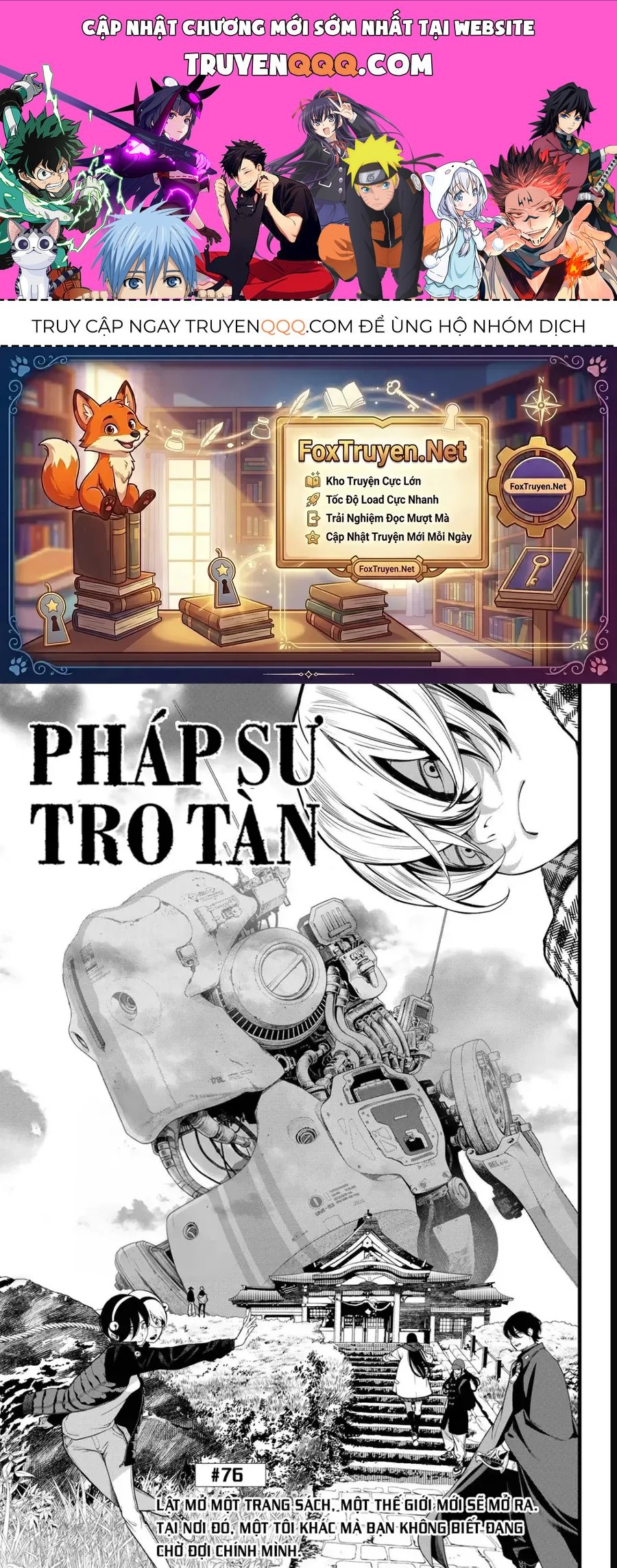 Pháp Sư Tro Tàn Chap 76 - Next Chap 75