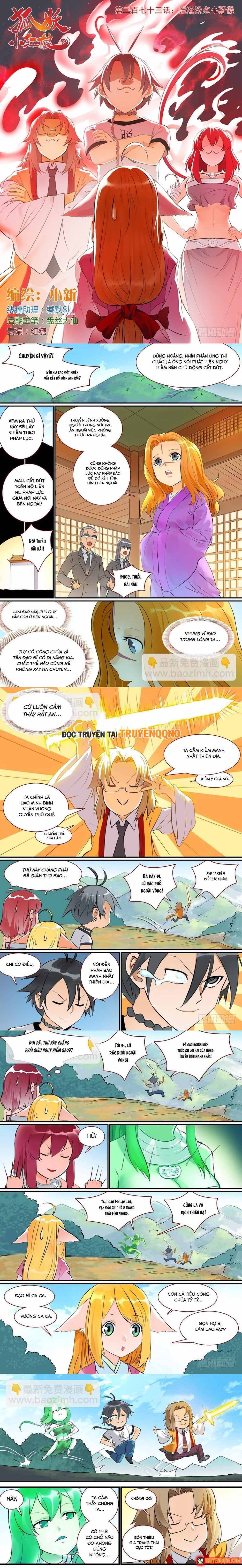 Hồ Yêu Tiểu Hồng Nương Chap 273 - Next Chap 272