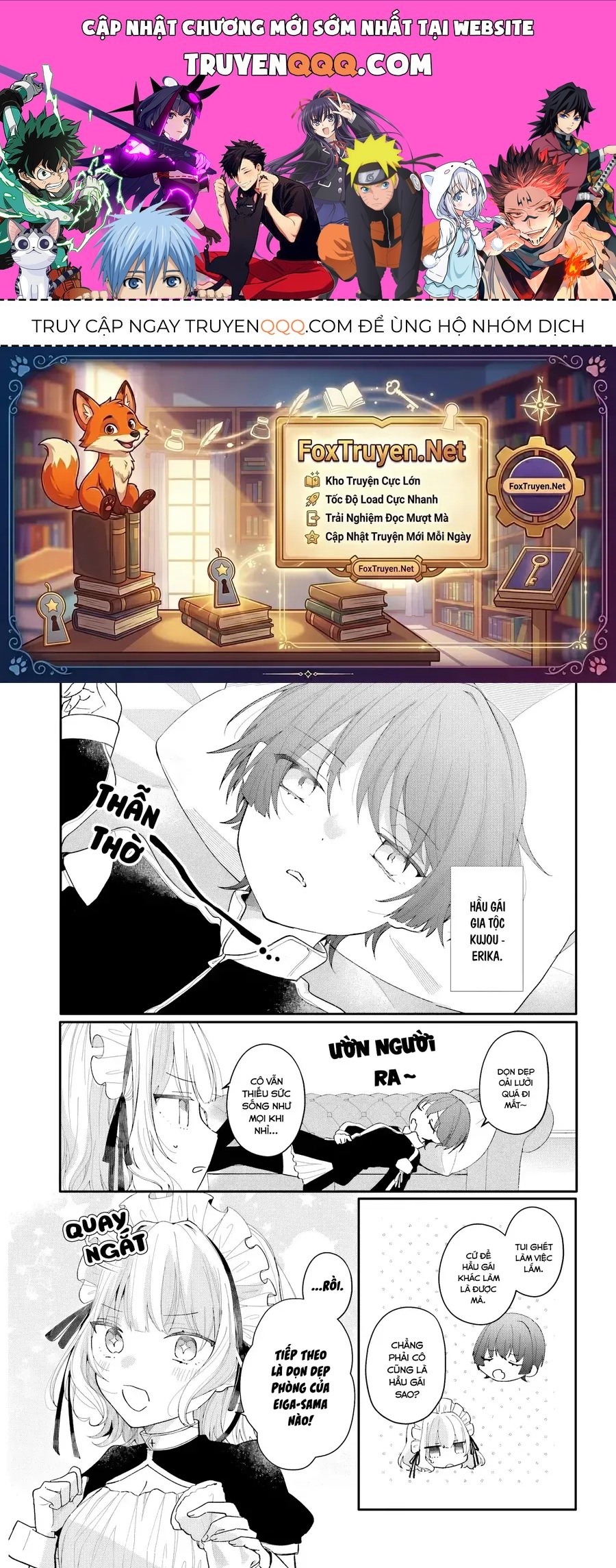 Cô Hầu Gái Nhà Tôi Giống Với Cô Bạn Mà Tôi Thích Trong Lớp Chap 3 - Next Chap 2