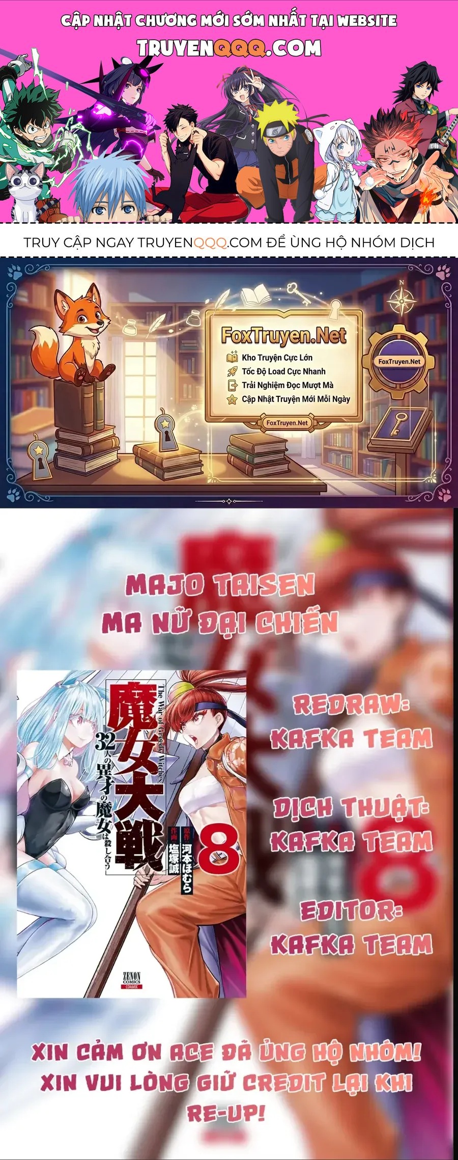 Majo Taisen - The War of Greedy Witches Chap 63 - Next Chap 62