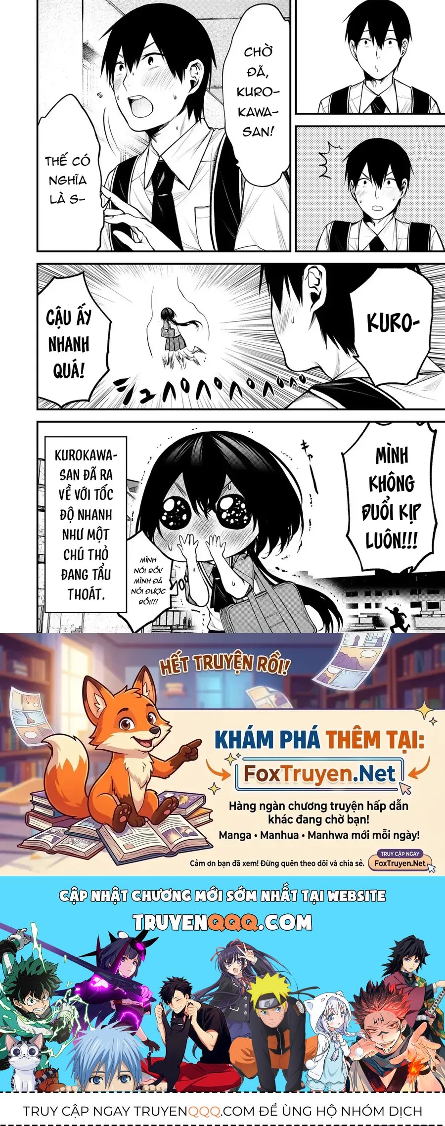 Cô Bạn Bàn Bên Kurokawa Chap 38 - Next Chap 37