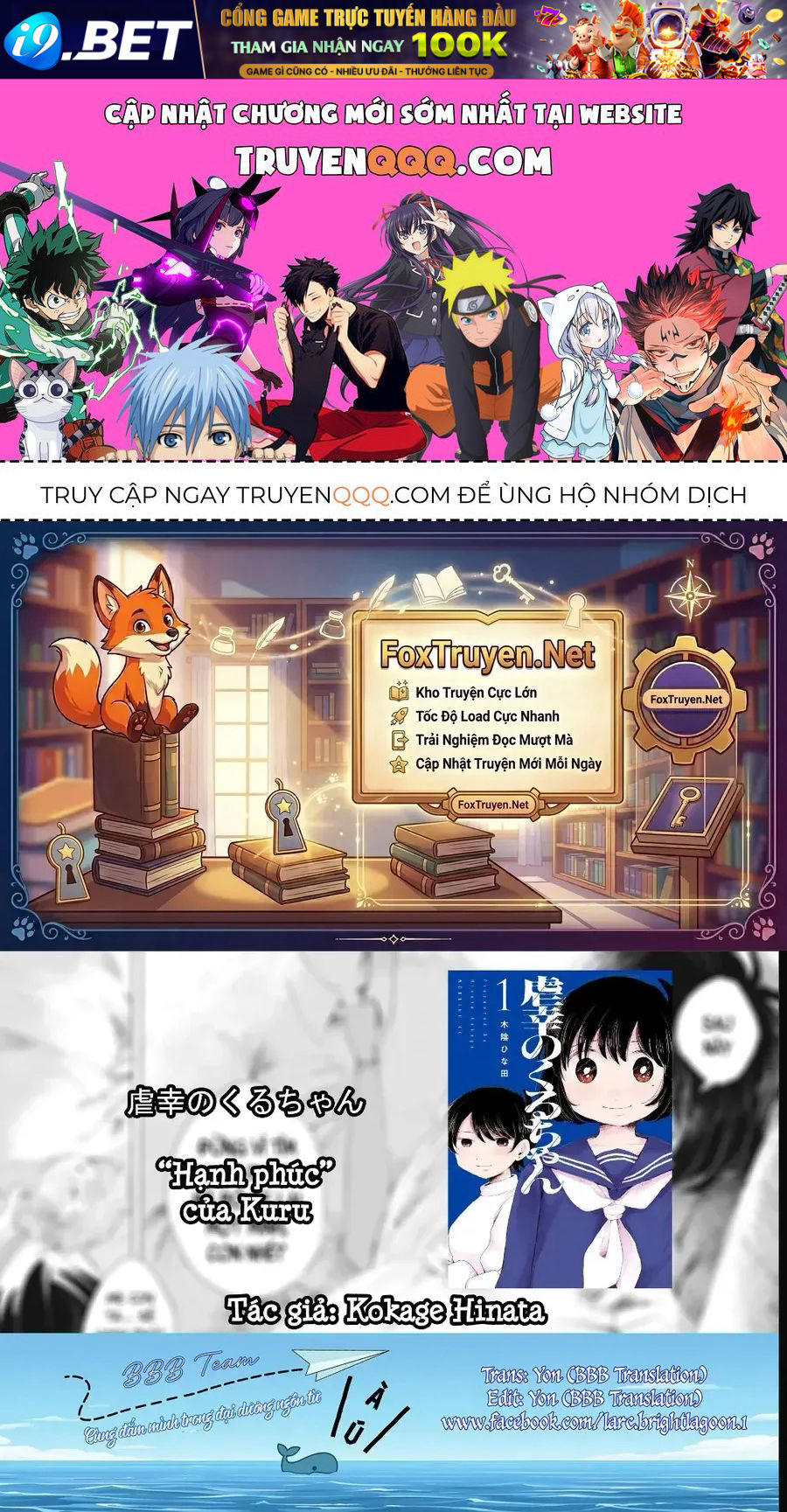 "Hạnh Phúc" Của Kuru Chap 16 - Next Chap 15