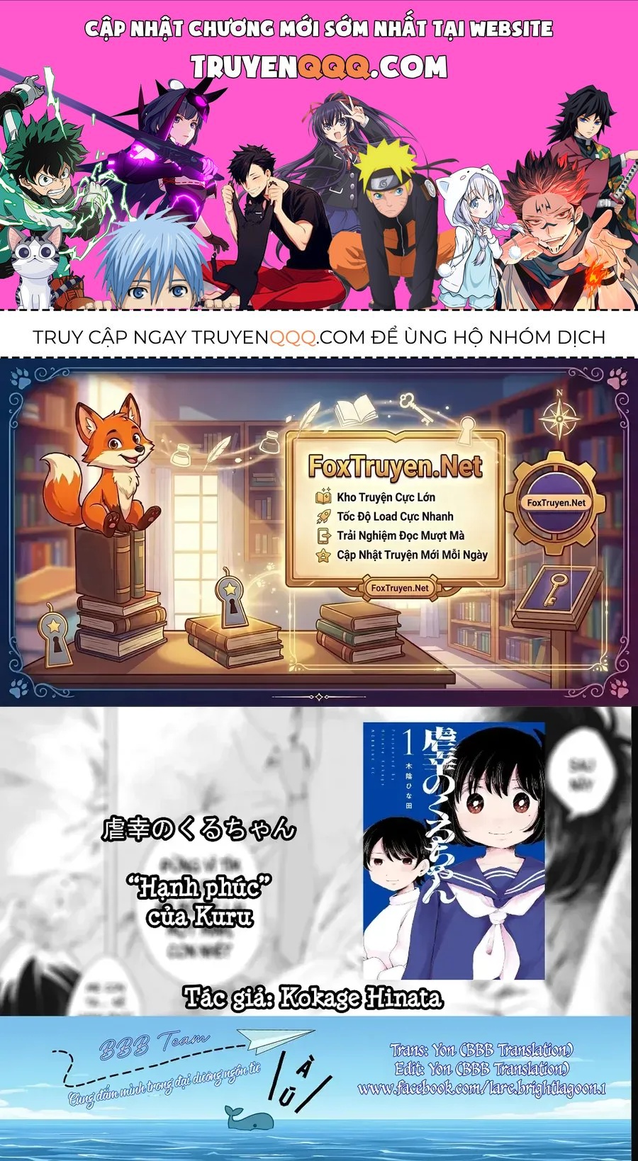 "Hạnh Phúc" Của Kuru Chap 17 - Next Chap 16