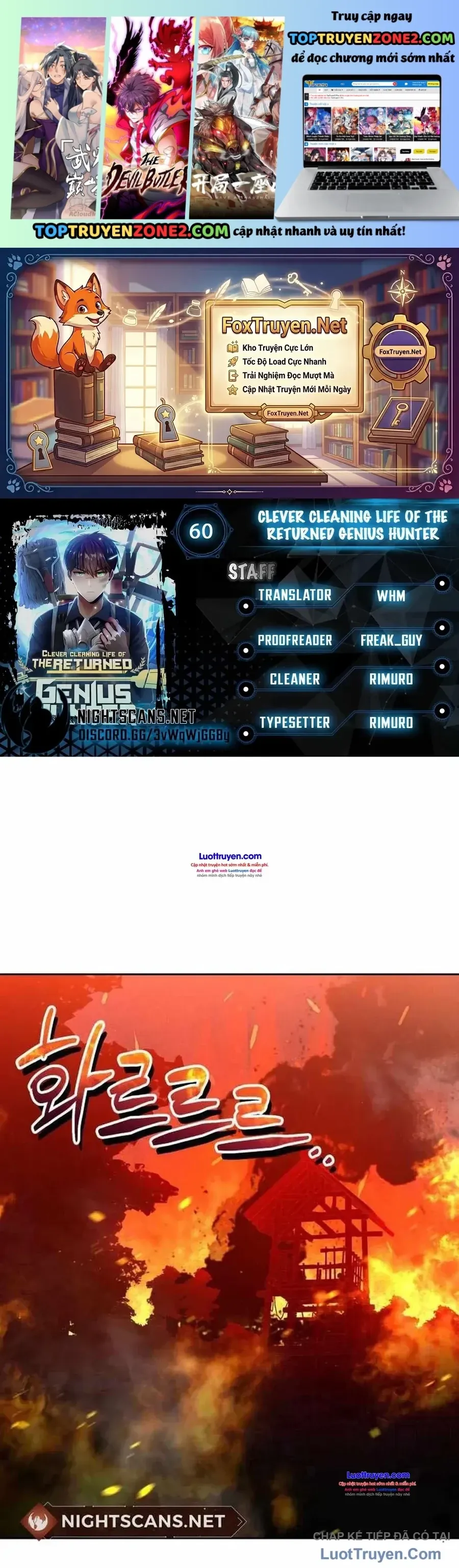 Thợ Săn Thiên Tài Hồi Quy Thành Lao Công Chap 60 - Next Chap 59