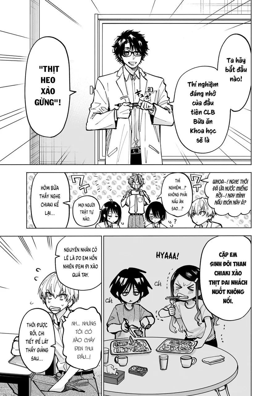 Yankee-Kun To Kagaku Gohan Chap 11 - Next Chap 10