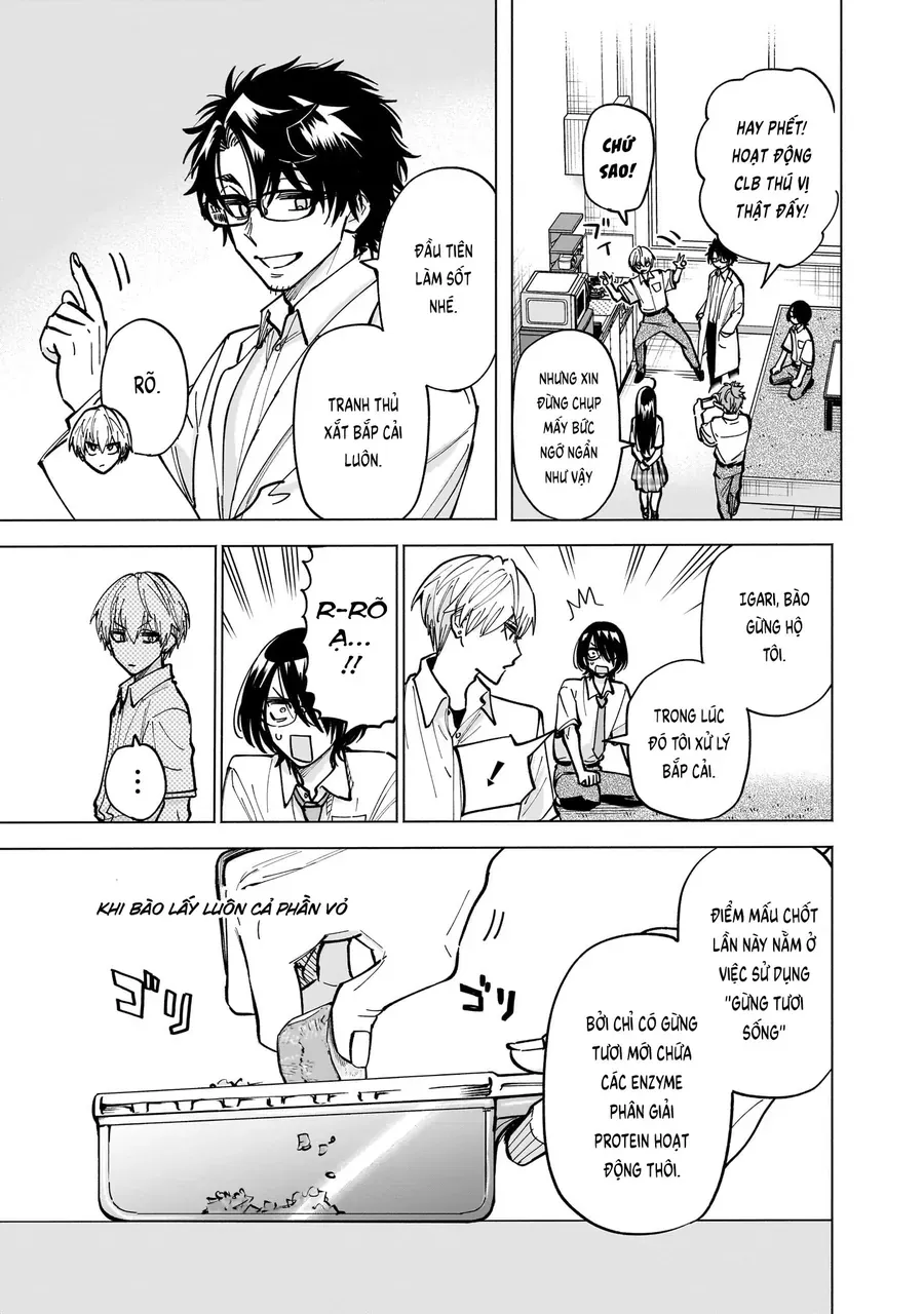 Yankee-Kun To Kagaku Gohan Chap 11 - Next Chap 10