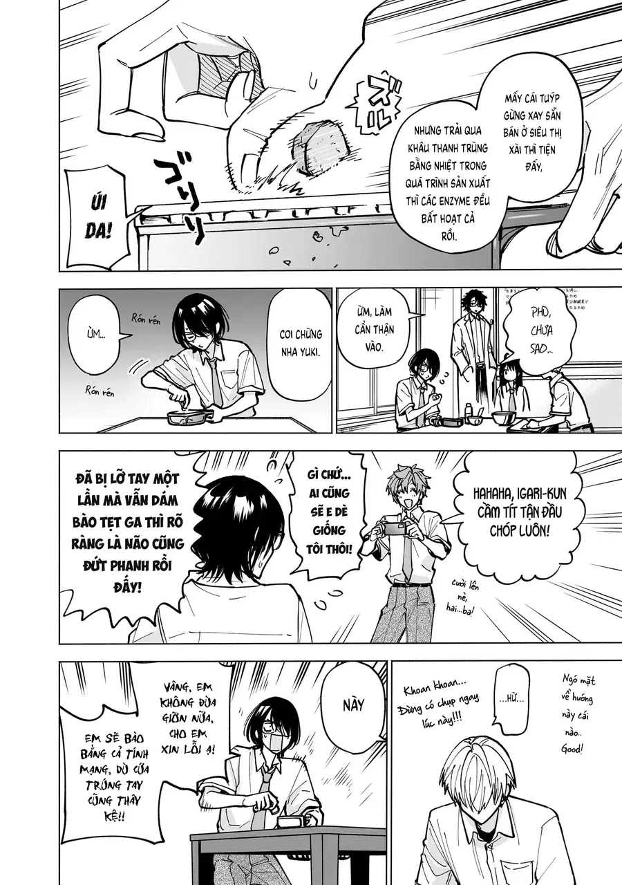Yankee-Kun To Kagaku Gohan Chap 11 - Next Chap 10