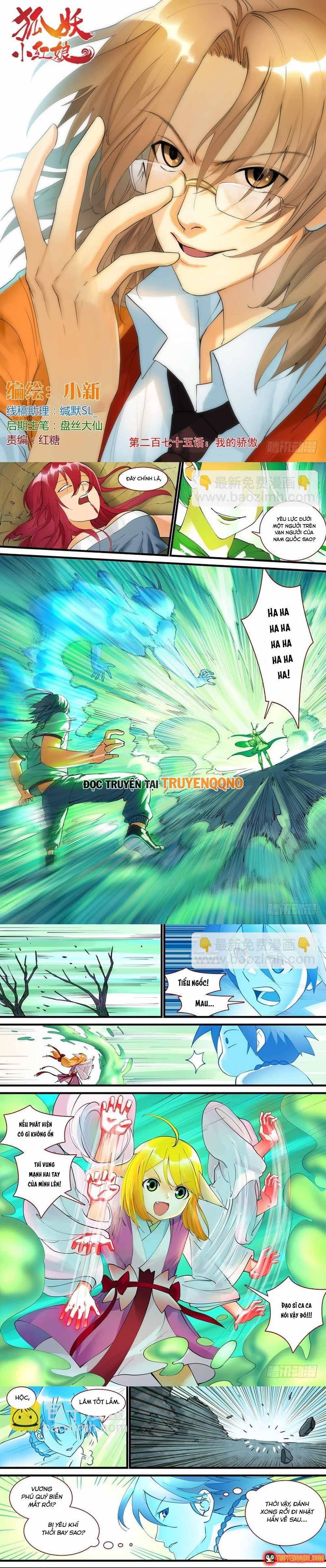 Hồ Yêu Tiểu Hồng Nương Chap 275 - Next Chap 274