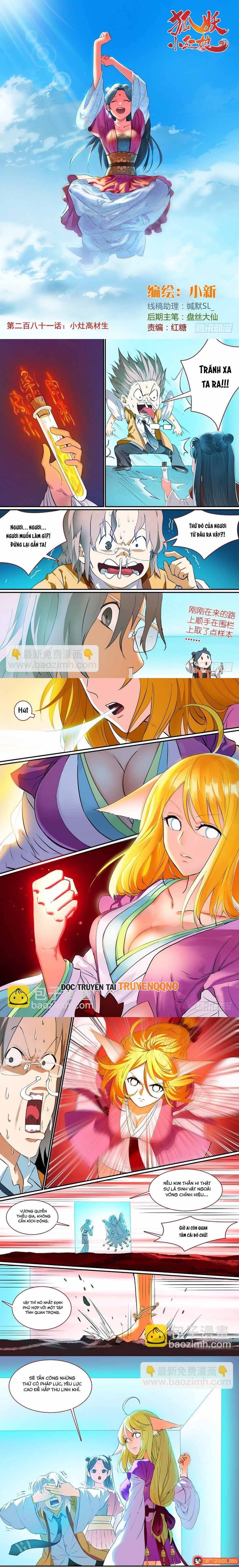 Hồ Yêu Tiểu Hồng Nương Chap 281 - Next Chap 280