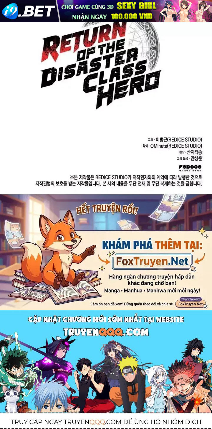 Sự Trở Lại Của Anh Hùng Cấp Thảm Họa Chap 178 - Next Chap 177