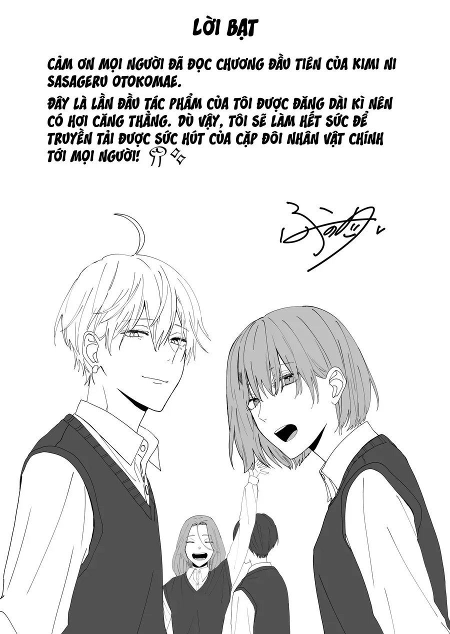Kimi Ni Sasageru Otokomae Chap 1