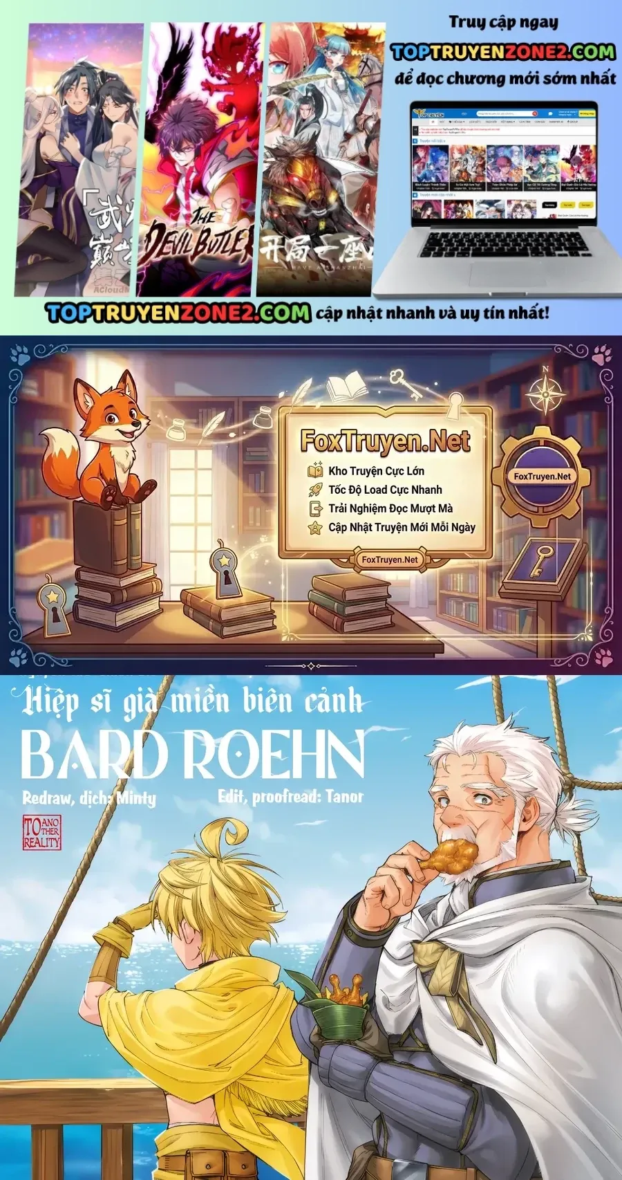 Hiệp Sĩ Già Miền Biên Cảnh - Bard Roehn Chap 22 - Next Chap 21