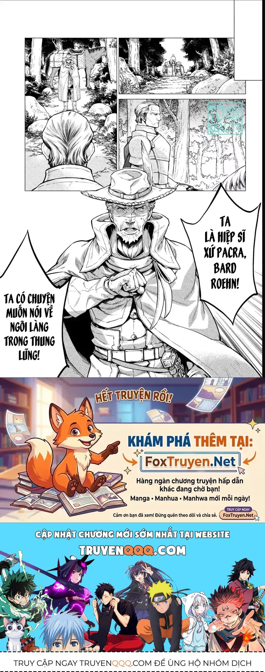 Hiệp Sĩ Già Miền Biên Cảnh - Bard Roehn Chap 24 - Next Chap 23