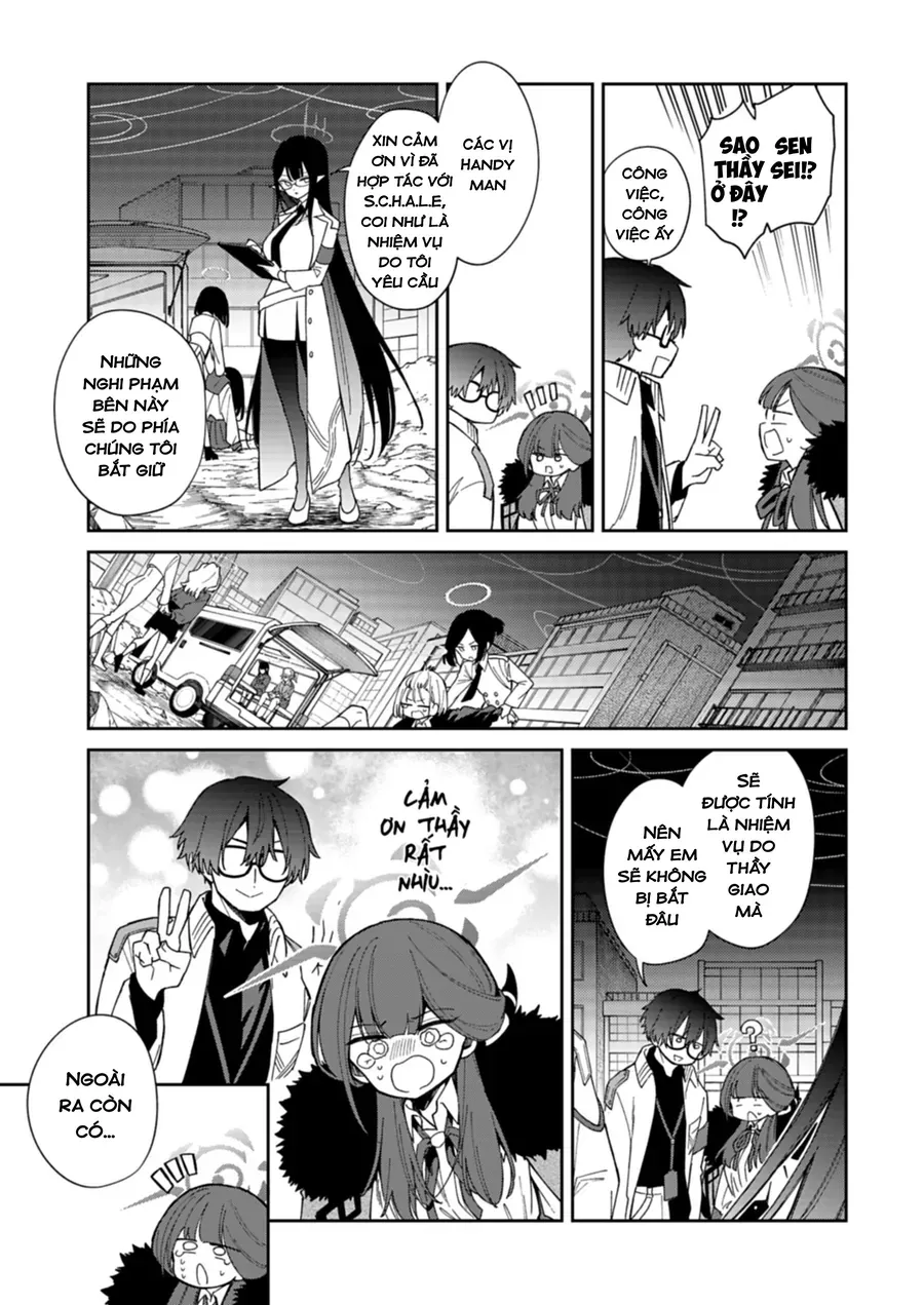 Blue Archive: Nhật kí nghiệp vụ của Handyman68 Chap 34 - Next Chap 33