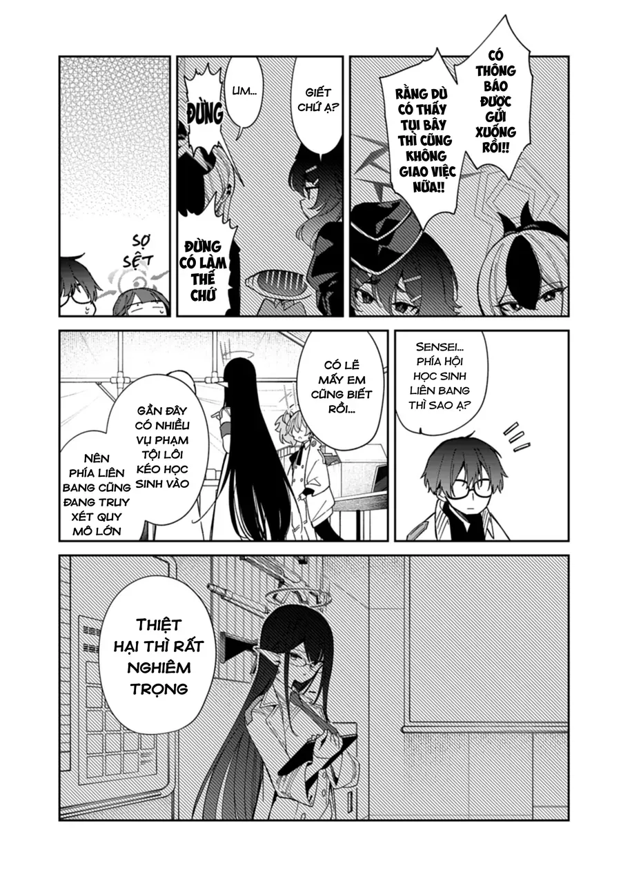 Blue Archive: Nhật kí nghiệp vụ của Handyman68 Chap 34 - Next Chap 33