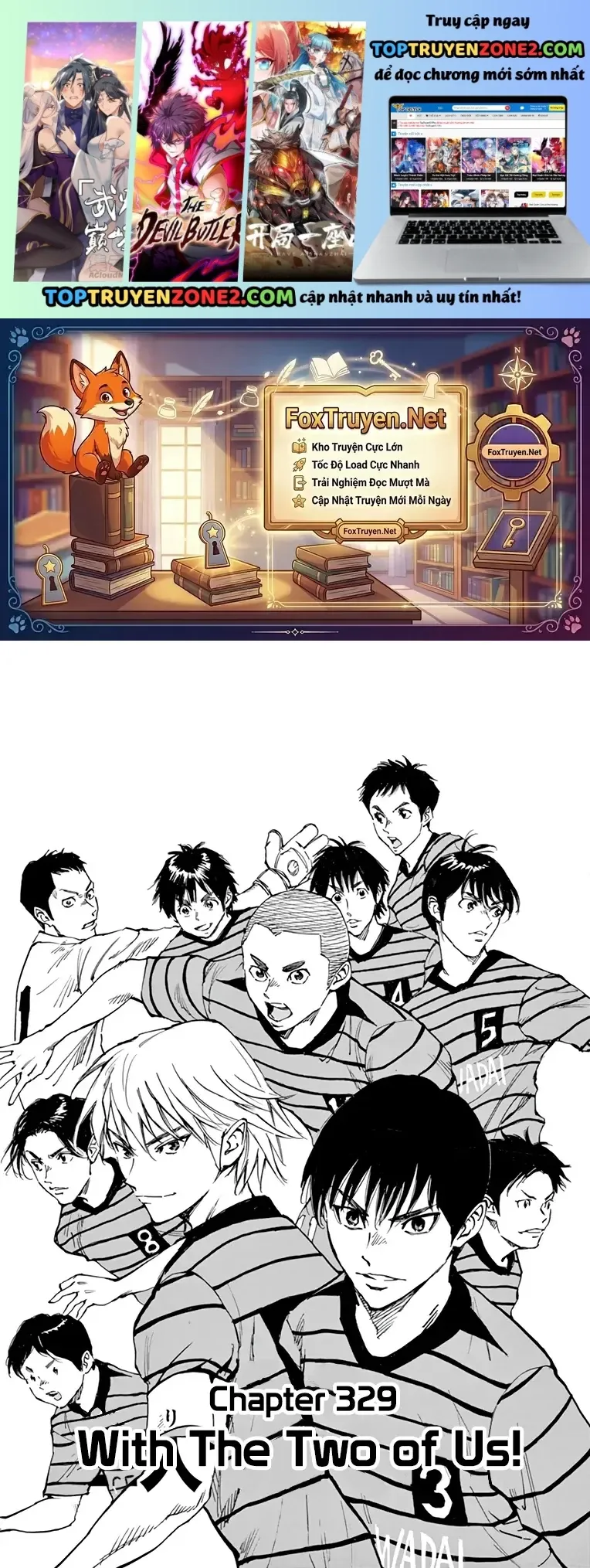 Be Blues! - Ao Ni Nare Chap 329 - Next Chap 328