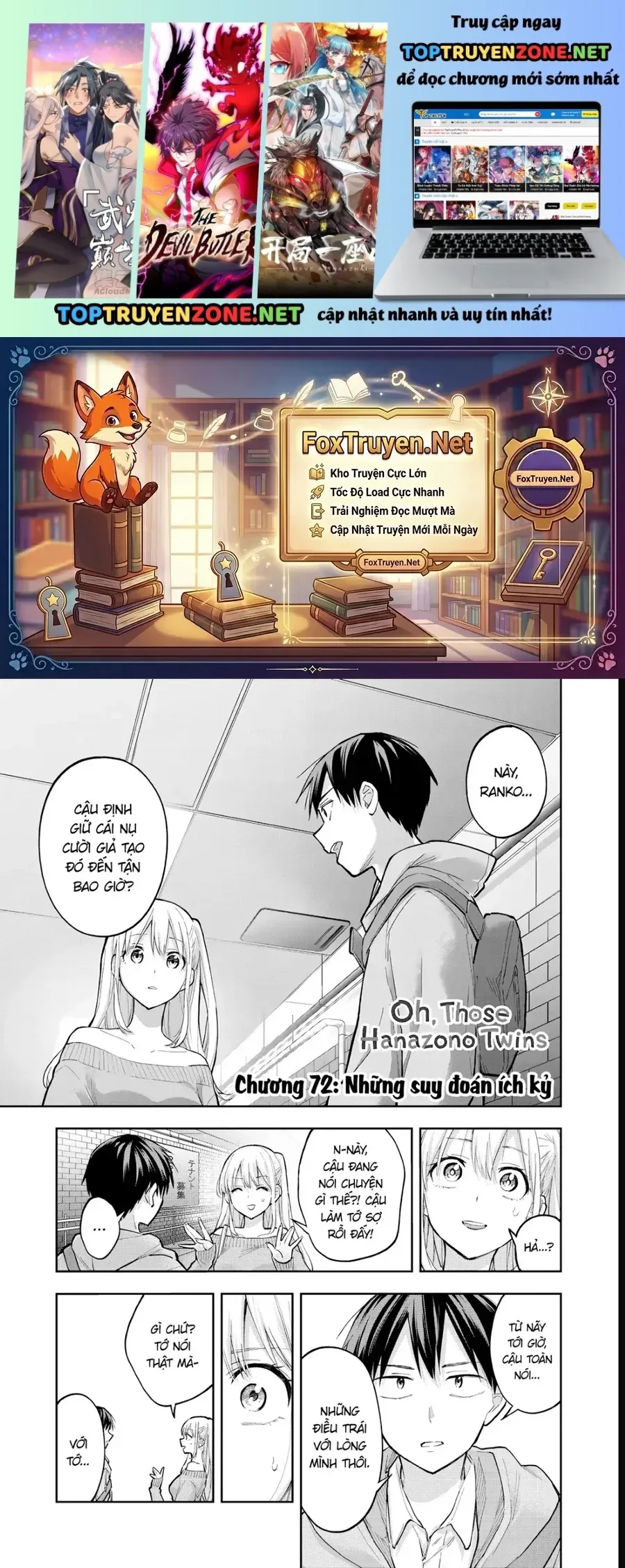 Hanazono Twins Chap 72 - Next Chap 71