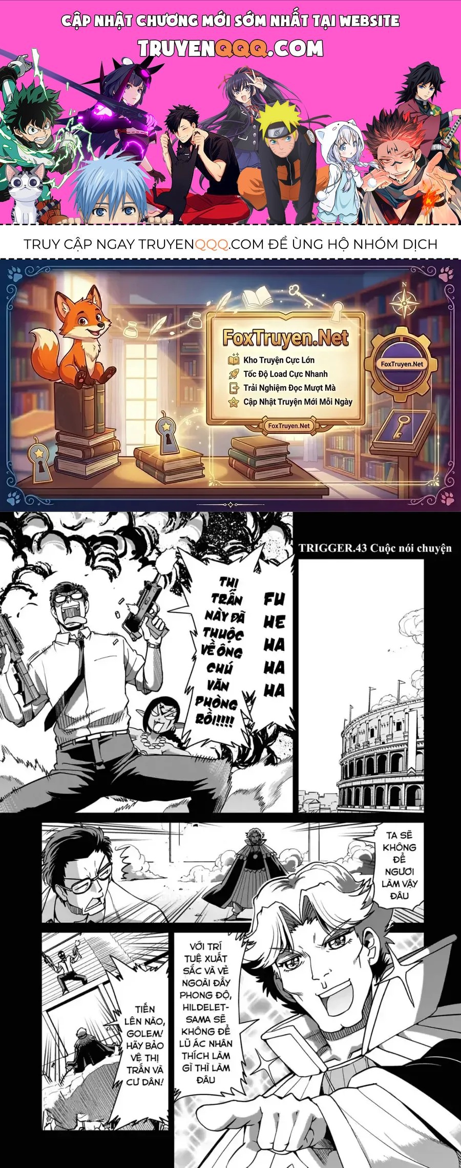 Cuộc sống "thiện xạ" của ông chú được triệu hồi sang dị giới Chap 43 - Next Chap 42