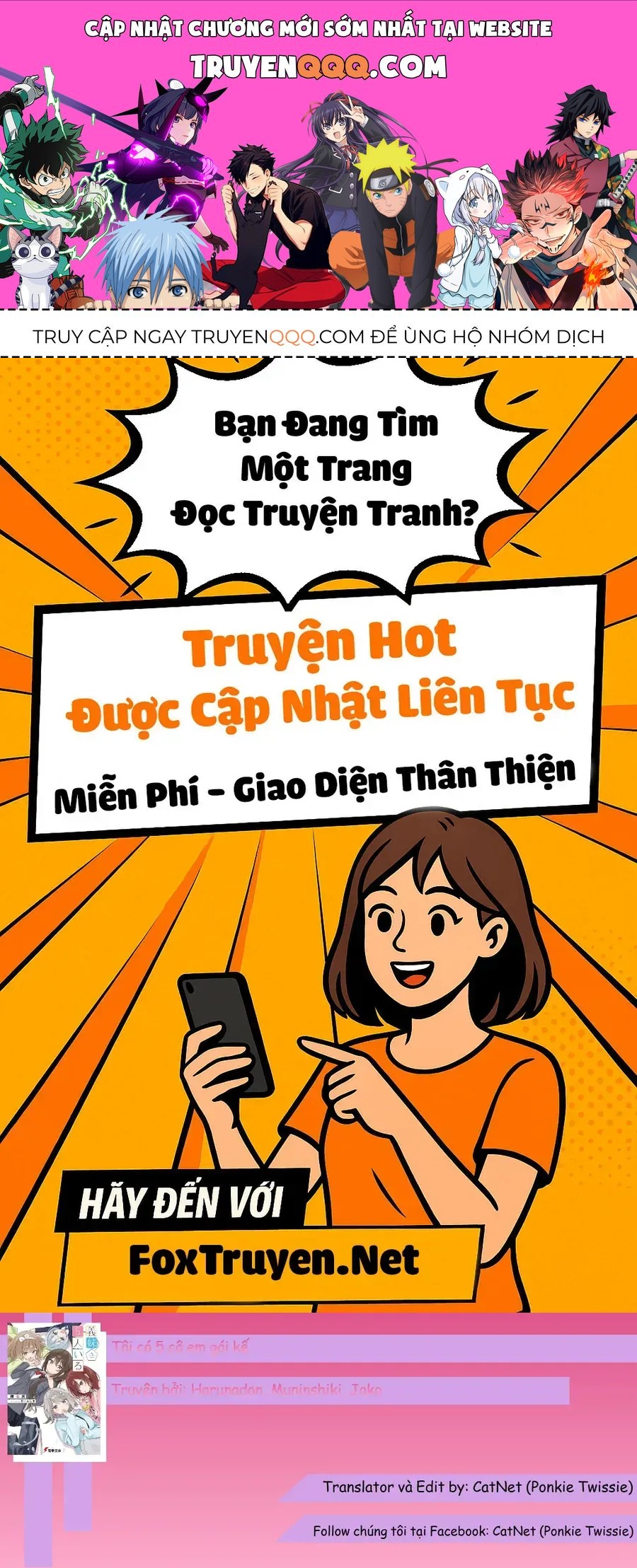 Truyện tranh Tôi Có 5 Cô Em Gái Kế chương 1 ảnh số 1
